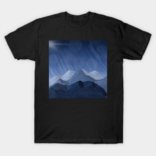 Snowy Mountain Nights T-Shirt